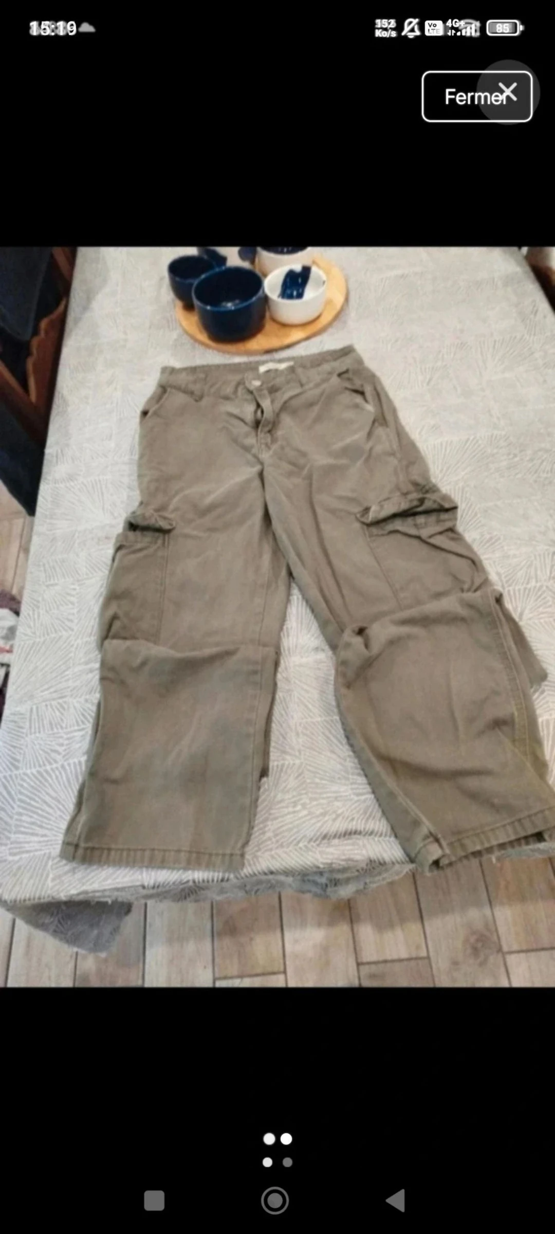 Pantalon cargo 
